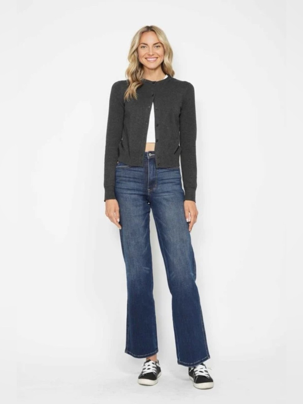 Judy Blue Full Size High Waist Tummy Control Straight Jeans